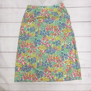 Vintage Margaret Smith Floral Skirt